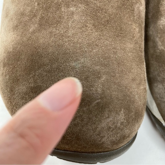 Merrell Encore Ice 4 Suede Slip Ons Mules Stone - Picture 4 of 10